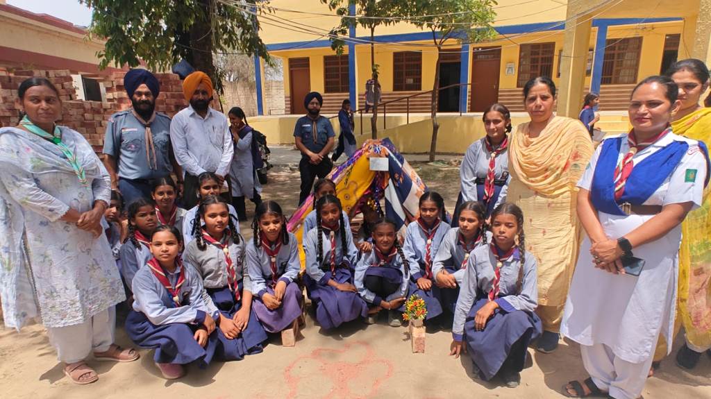 Bharat Scoutings Tritiya Sopan Camp Concludes Successfully at Jhanir School Leaving Lasting Impressions
